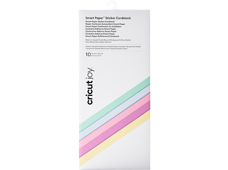 Cardstock Pastels CRICUT Sampler Smart Sticker Joy