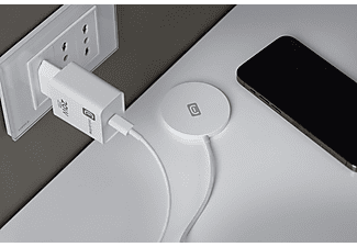 CELLULARLINE iPhone Magsafe Kablosuz Şarj Standı + 20W Duvar Şarjı_1