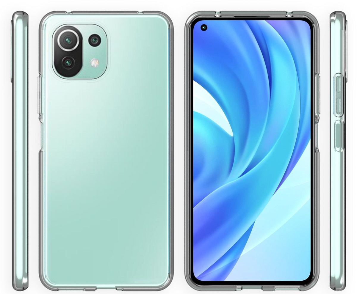 ACCEZZ Cover Silicone Xiaomi Mi 11 Lite 5G/4G/5G-NE Transparent (XM11L52242601)