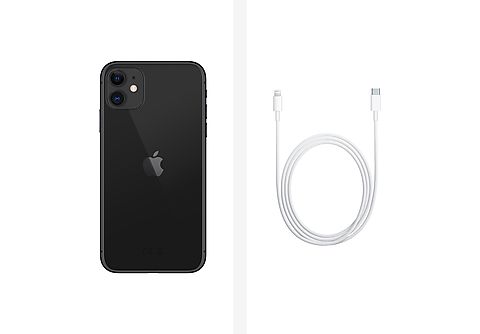 APPLE iPhone 11 - 128 GB Zwart