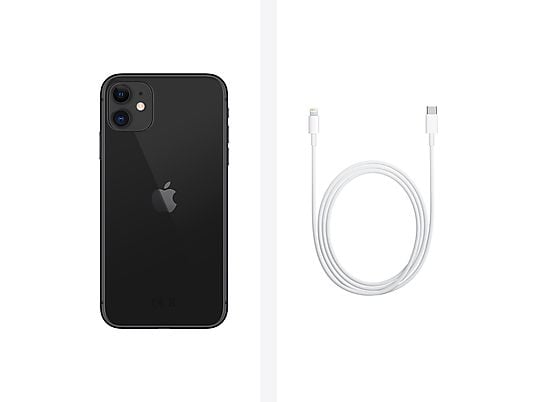 APPLE iPhone 11 - 128 GB Zwart