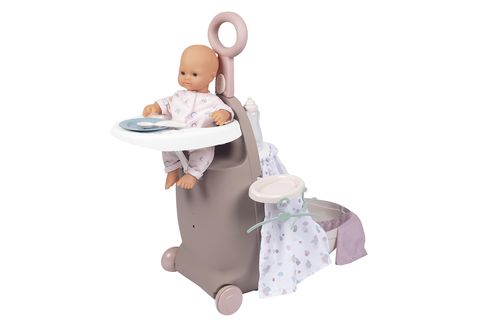 Baby MediaMarkt Nurse Spielset Trolley (120) | & Puppenpflege SMOBY Rosa Puppenzubehör Puppen