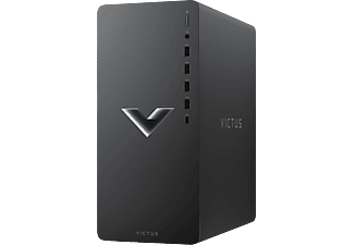 HP Victus 15L Gaming Desktop - Stationär Gamingdator med Intel® Core™ i5-12400 Processor, 16GB RAM, 512 SSD och NVIDIA® GeForc