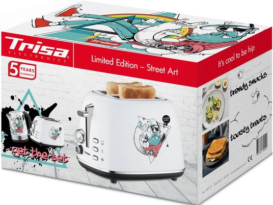 TRISA Street Art - Toaster (Mehrfarbig)