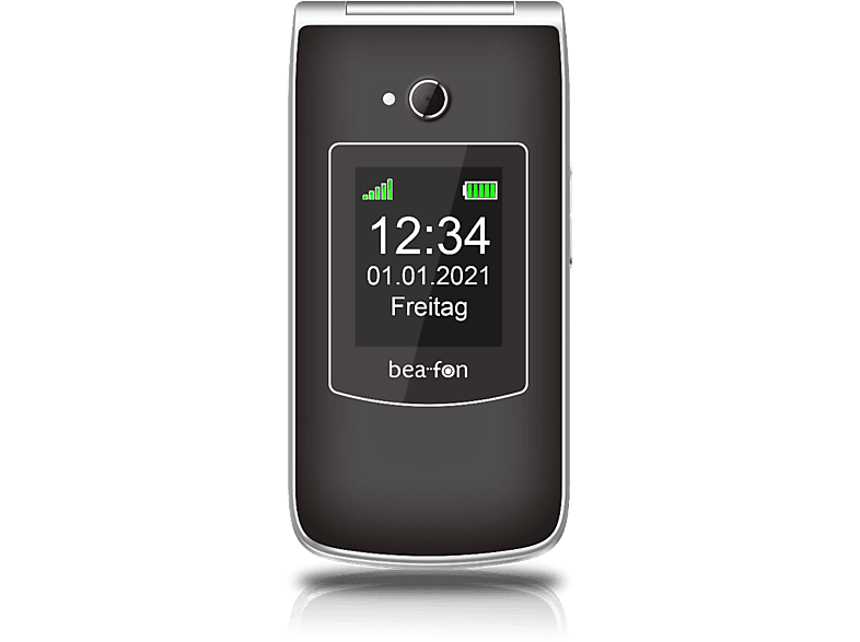 Smartphone, Schwarz, BEAFON Silber SL 645