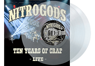 Nitrogods - Ten Years Of Crap - Live (Clear Vinyl) (Vinyl LP (nagylemez))