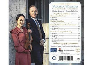 Midori & Simon Callaghan Komachi - Vaughan Williams: Complete Works For Violin And Pi  - (CD)