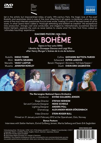 La - (DVD) Solberg/Rowley/Torre/Ladyuk/+ - Bohème