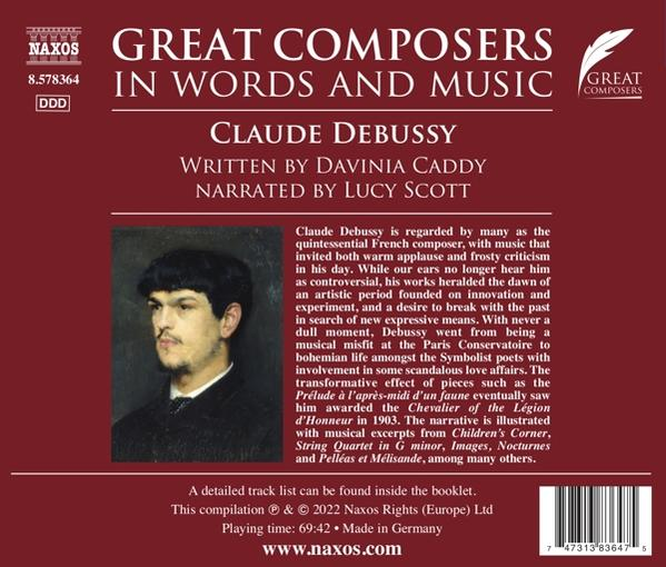 (CD) Lucy - Great - Composers-Debussy Scott