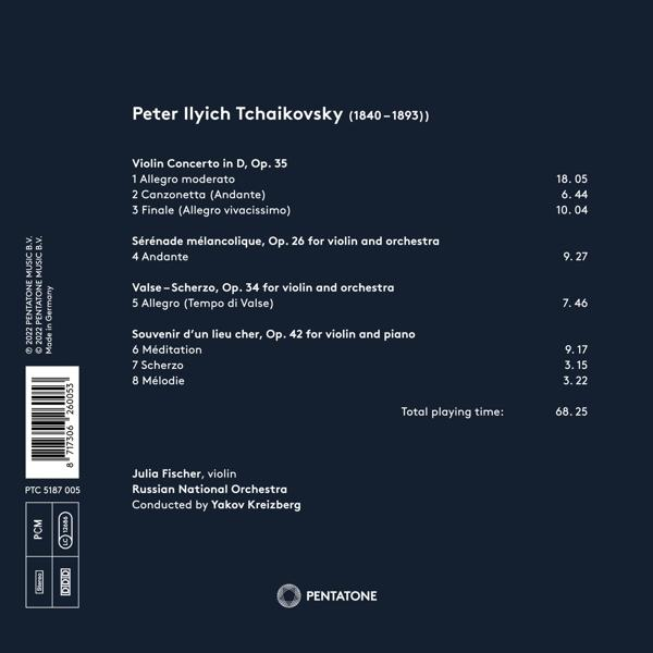 JULIA FISCHER, YAKOV KREIZBERG, RUSSIAN NATIONAL O - Violinkonzerte  - (CD)