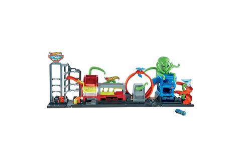 Spielset HOT inkl. Color | 1 Mehrfarbig Autowaschanlage, WHEELS Reveal MediaMarkt Farbwechsel-Spielzeugauto