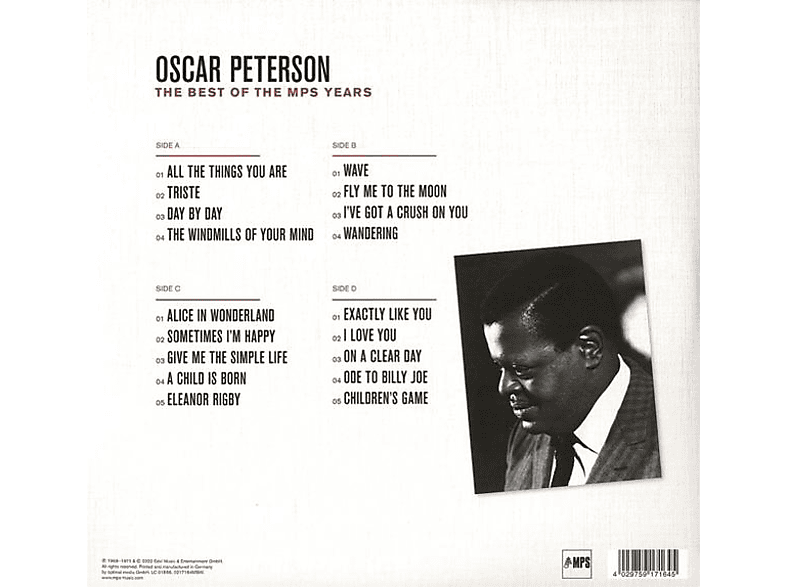 Oscar Peterson Oscar Peterson The Best Of The MPS Years (Vinyl