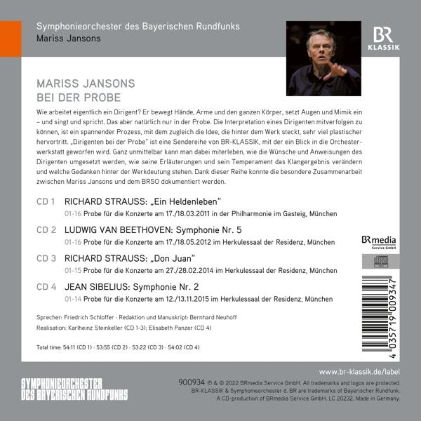Jansons Mariss/BRSO - Dirigenten bei der Probe,Vol.2  - (CD)