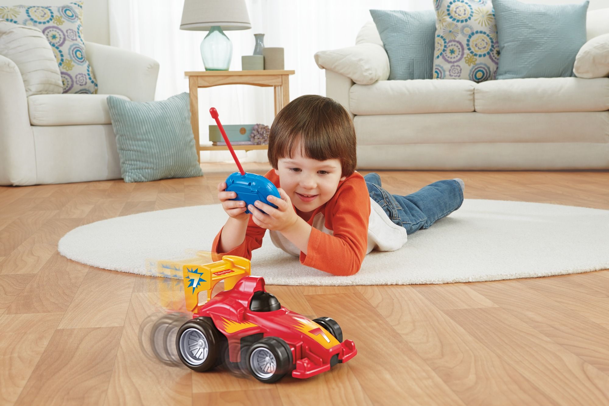FISHER PRICE Fernlenkflitzer, ferngesteuertes Auto Kinder, Spielzeug-Auto R/C Spielzeugauto Mehrfarbig