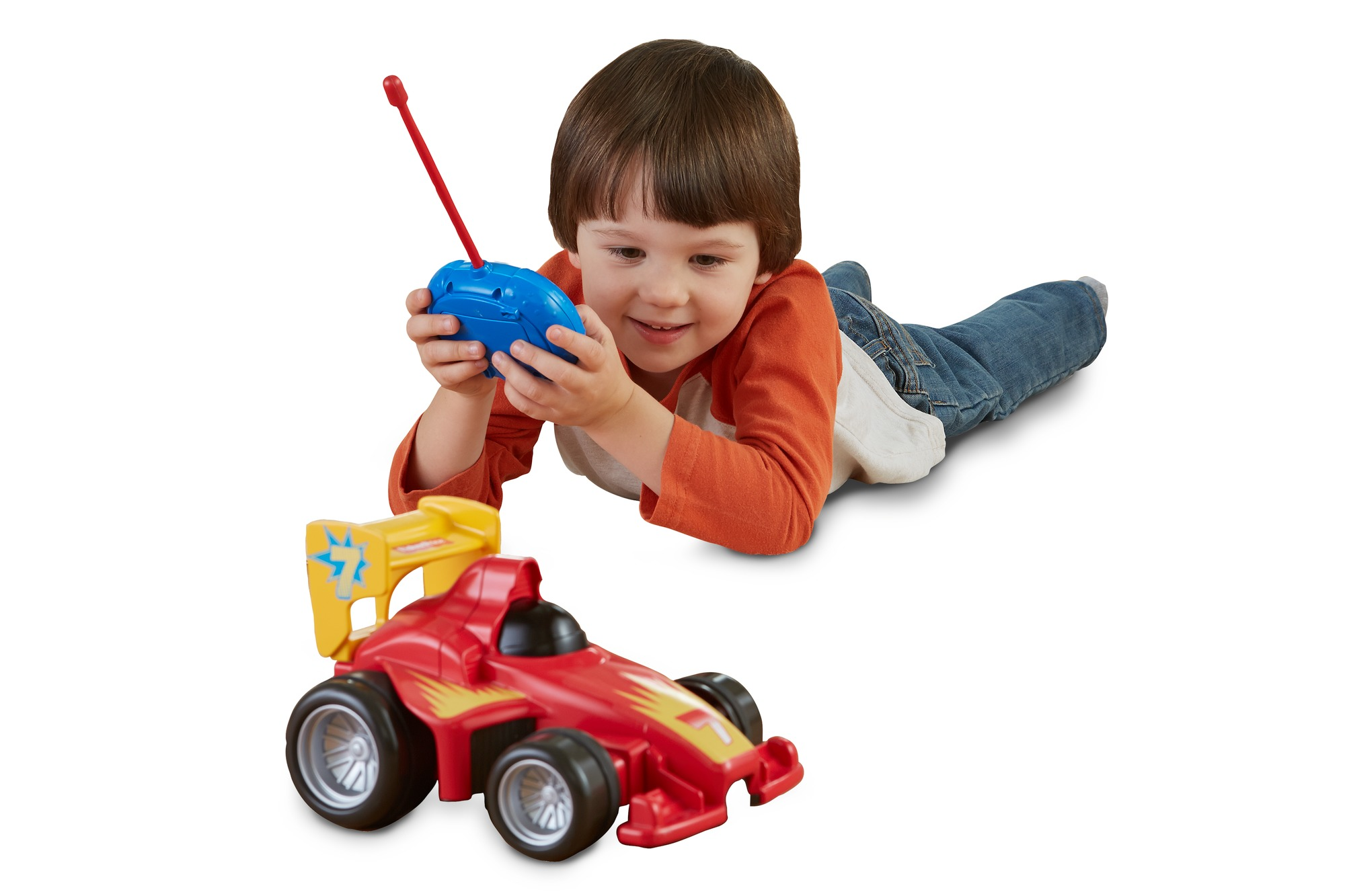 FISHER PRICE Fernlenkflitzer, ferngesteuertes Auto Kinder, Spielzeug-Auto R/C Spielzeugauto Mehrfarbig