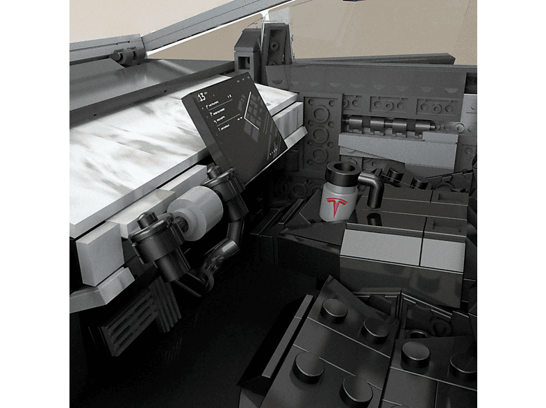 Thumbnail - MEGA CONSTRUX Mega Construx Tesla Cybertruck Bauset, Mehrfarbig