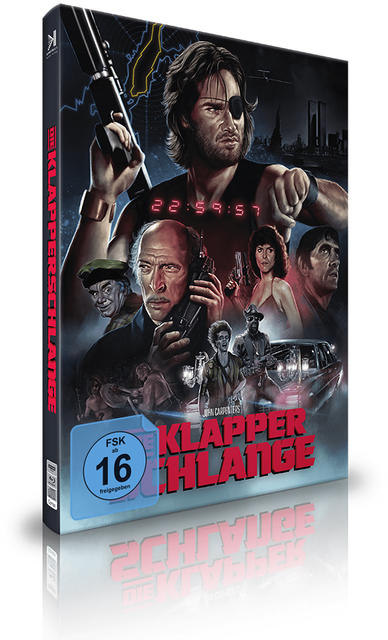 Die Klapperschlange – Mediabook, Cover D (Limited Edition + CD) 4K Ultra HD Blu-ray + Blu-ray