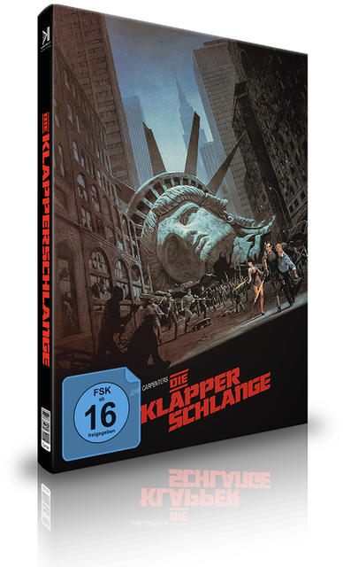 Die Klapperschlange – Mediabook, Cover E (Limited Edition + CD)  4K Ultra HD Blu-ray + Blu-ray