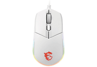 MOUSE MSI Clutch GM11 White