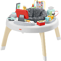 FISHER PRICE Fisher-Price 2-in-1 Homeoffice Activity Center, Unterhaltung für Babys Homeoffice Activity Center Mehrfarbig
