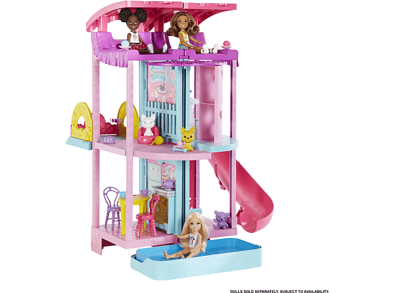 Thumbnail - BARBIE Chelsea Haus (pink), Set inkl. Zubehör, Puppenhaus Mehrfarbig