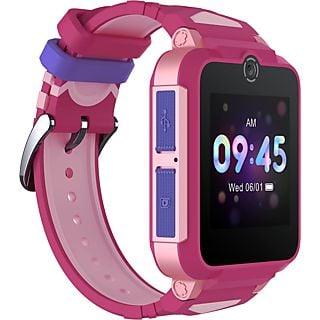 TCL Movetime Family Watch 2 - Smartwatch für Kinder (135-200 mm, TPU, Sakura Pink)