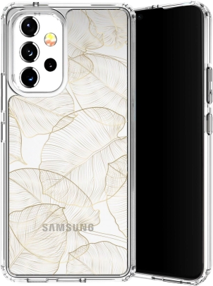 SELENCIA Cover Zarya fashion Galaxy A53 Transparant Gold (SH00048162)