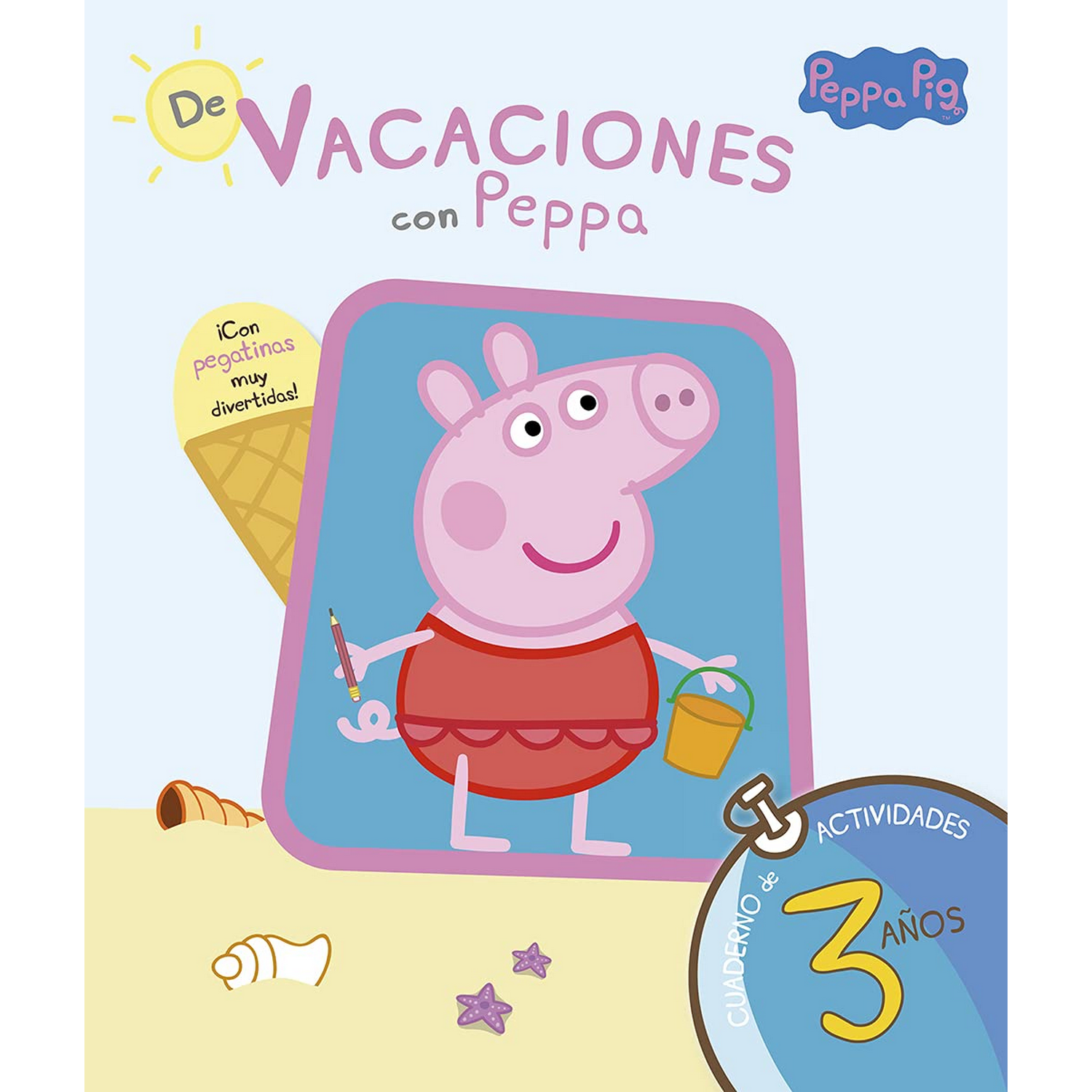 De Vacaciones Con Peppa - 3 Años - VV.AA.