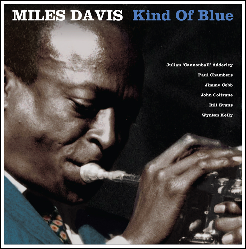 Miles Davis - Kind Of Blue (Blue Vinyl) (Vinyl LP (nagylemez))