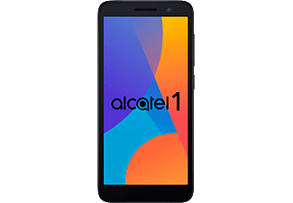 Móvil - Alcatel 1 (2021), Negro, 16 GB, 1 GB RAM, 5" WVGA, Quad-Core 1.28 GHz, 2000mAh, Android™ 11