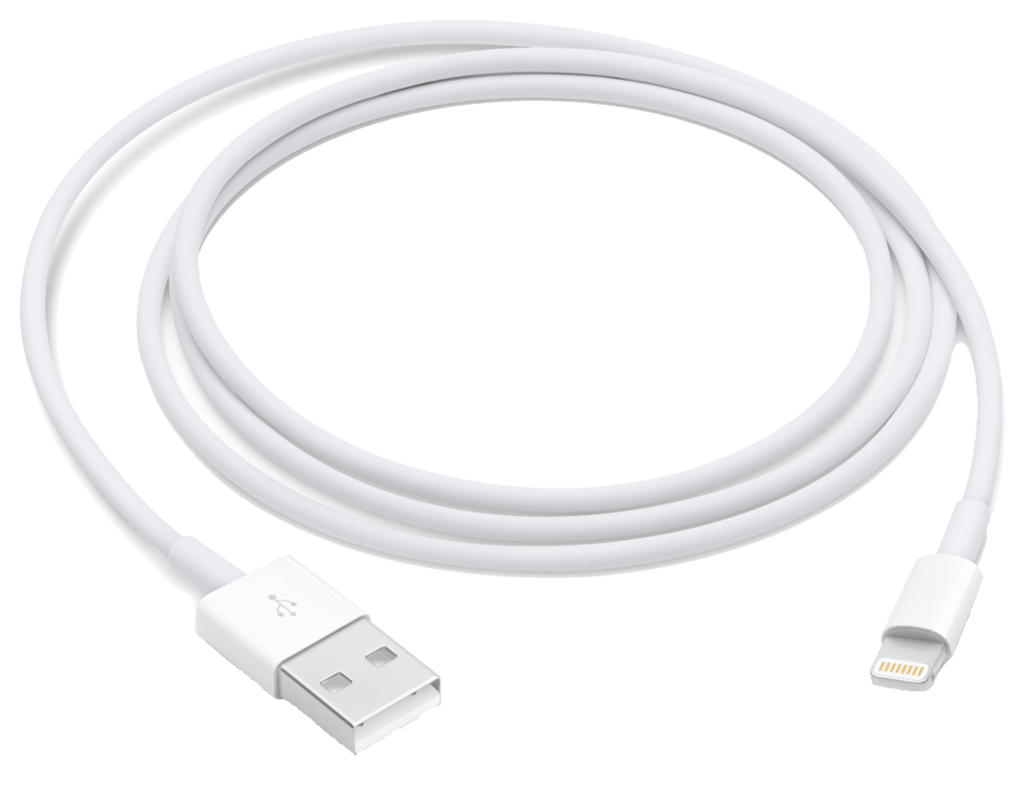 APPLE Cable lightning a USB, 1 metro, Blanco