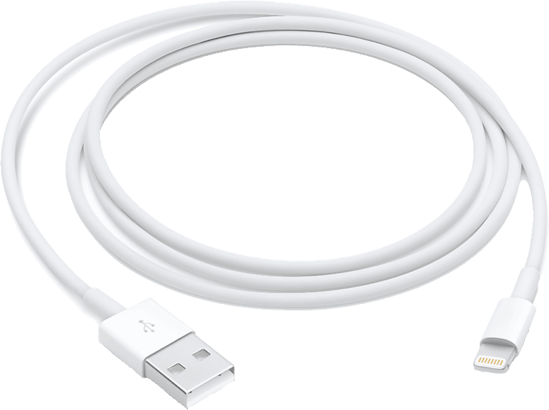 APPLE Cable lightning a USB, 1 metro, Blanco