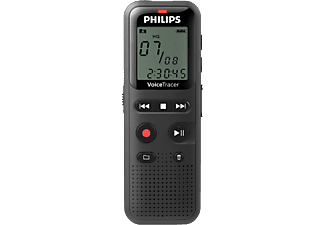 PHILIPS DVT1160 VoiceTracer - Magnétophone (Noir)