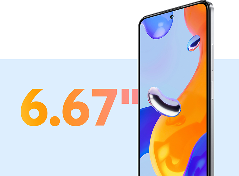 XIAOMI REDMI NOTE 11 PRO 6/128 GB DualSIM Fehér Kártyafüggetlen Okostelefon