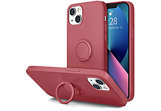 CASE AND PRO szilikon tok gyűrűvel, Samsung A32 5G, mályva (RING-A325G-M)