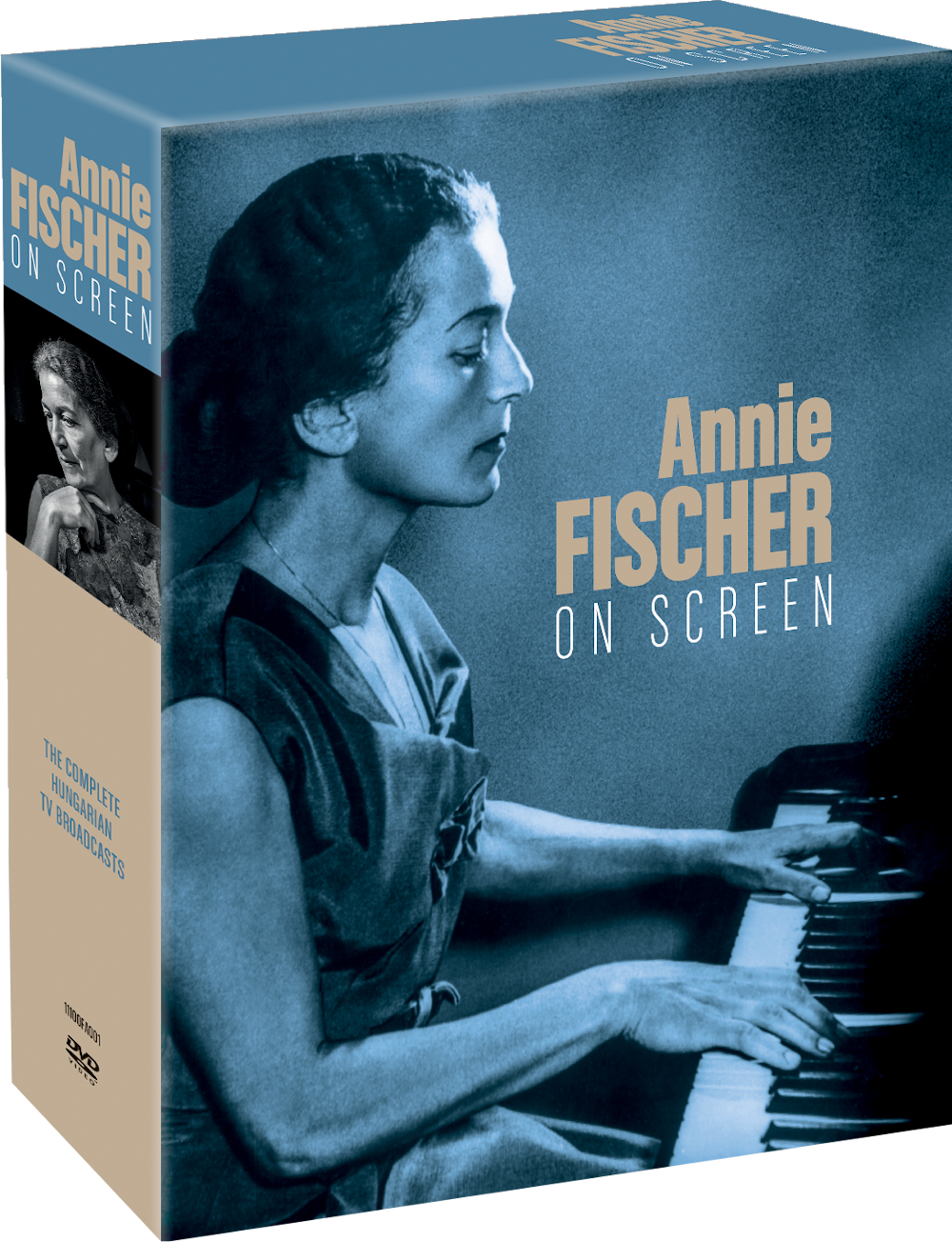 DVD box set: nő a zongoránál, 'Annie Fischer on Screen' címmel.
