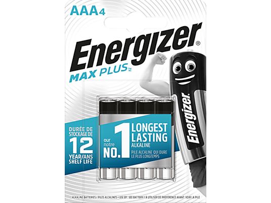 ENERGIZER Max Plus AAA 4 - Pile alcaline (Multicolore)