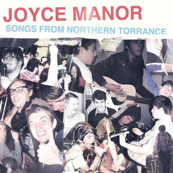 Albumborító. A zenekar tagjainak kollázsa különböző pózokban. Cím: JOYCE MANOR, SONGS FROM NORTHERN TORRANCE.