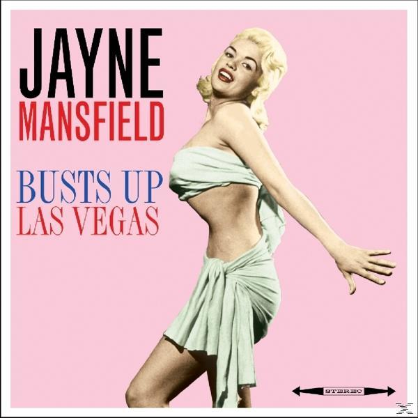 Jayne Mansfield album borítója. Világoszöld ruhát visel rózsaszín háttéren.