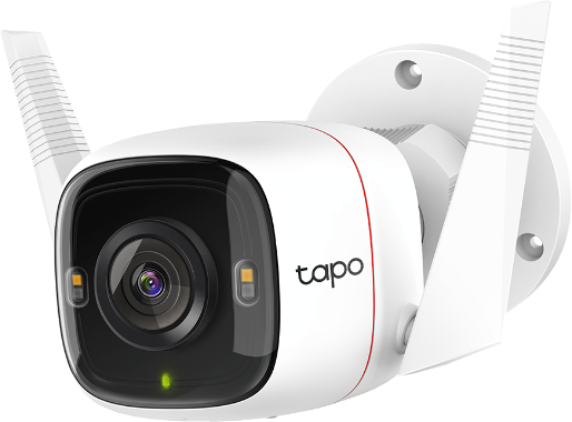 TAPO Smart beveiligingscamera voor buiten Wi-Fi Wit (TAPO-C320WS)