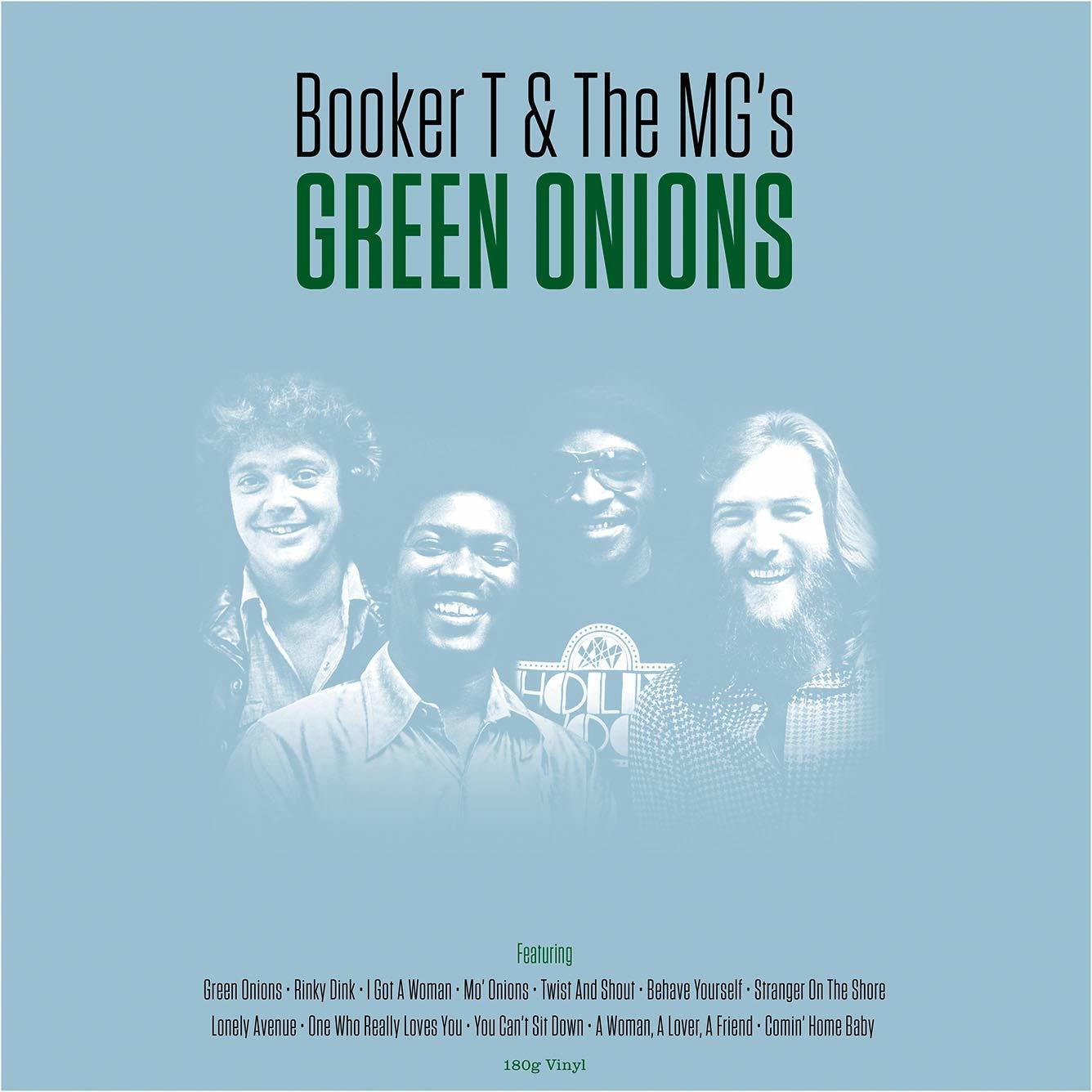 A Booker T & The MG's Green Onions című albumának borítója, a zenekar tagjaival.