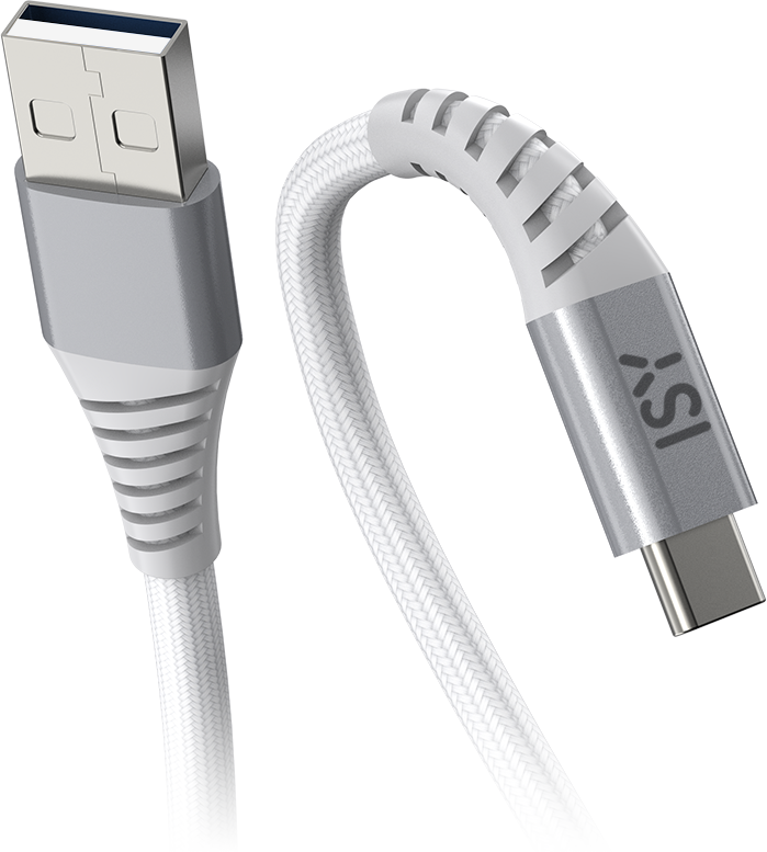 ISY ICN-5000-WT-AC USB-A-naar-USB-C 2 m