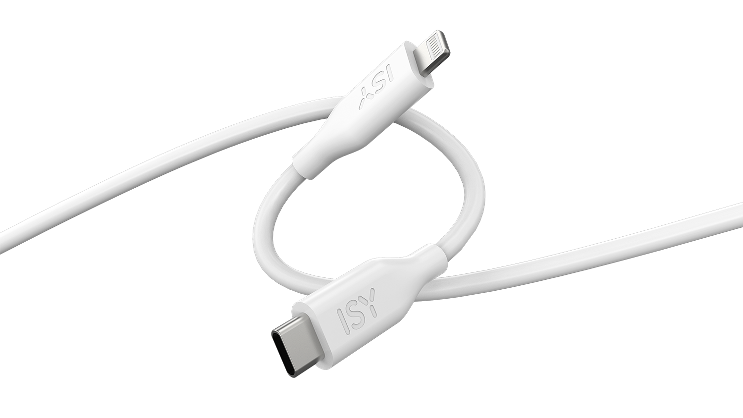 ISY Ics-5000-wt-cl Usb-c-naar-lightning 2 M