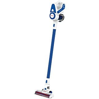 Aspirador escoba - Polti Forzaspira Slim SR90B Plus, 0.5 l, Autonomía 40 min, 2 Velocidades, Blanco/Azul