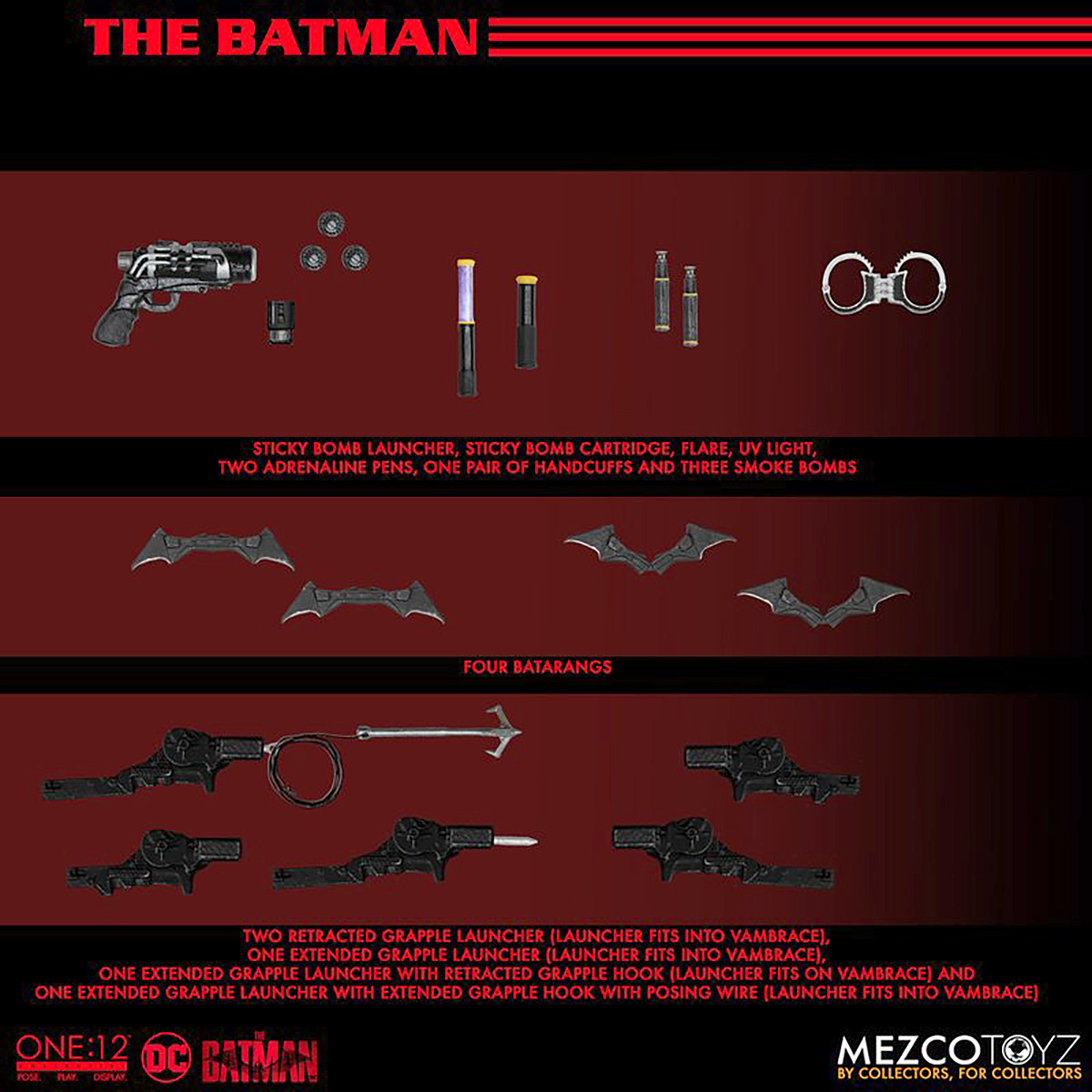 Batman One:12 Actionfigur MEZCO TOYS The Actionfigur