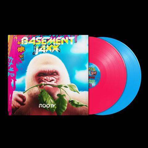 Basement Jaxx - Coloured - (Vinyl) Pink/Blue Edition Vinyl Rooty-Limited