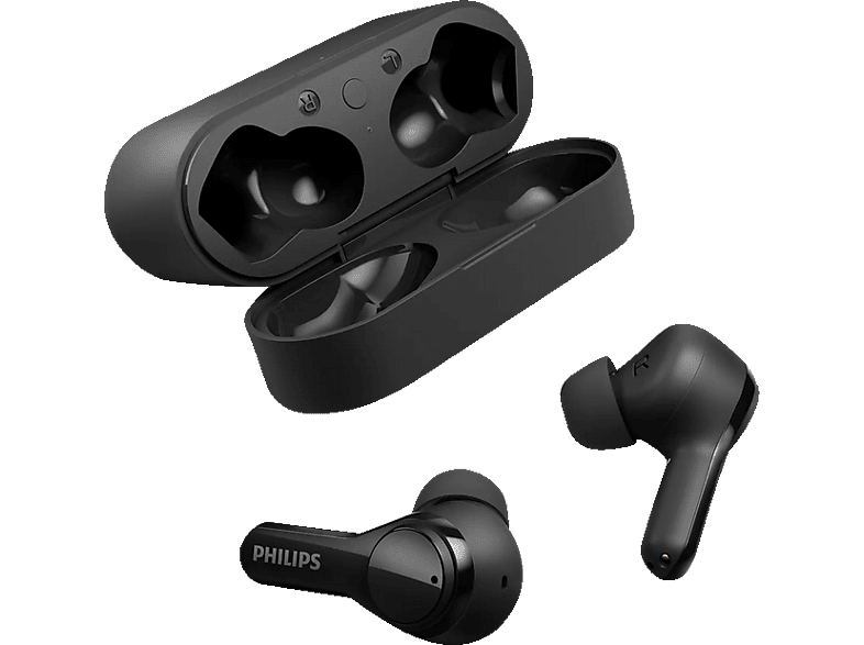 Kopfhörer PHILIPS TAT3217BK/00, In-ear Kopfhörer Bluetooth Schwarz Schwarz  | MediaMarkt