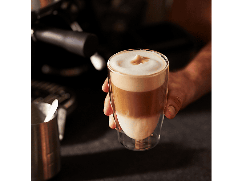 TCHIBO 2er Set, doppelwandige Latte Macchiato Gläser Transparent