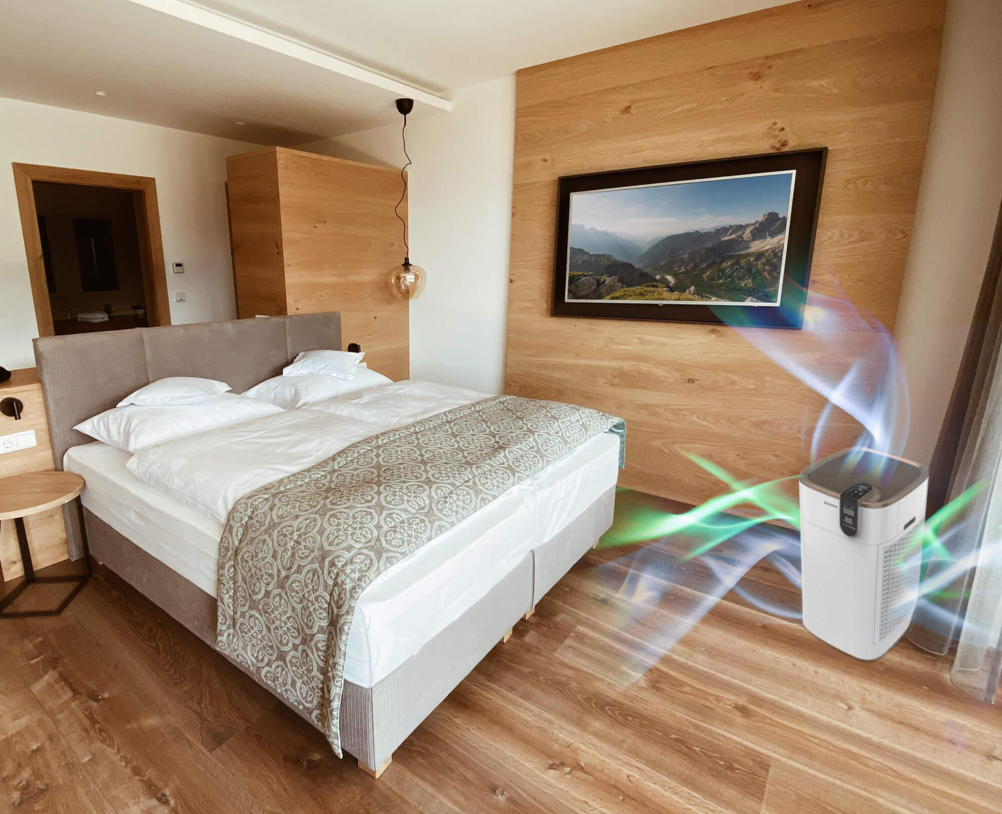 QOOXOO QX Pure 15 Luftreiniger Weiß (0,0 Watt, Raumgröße: 150 m²)
