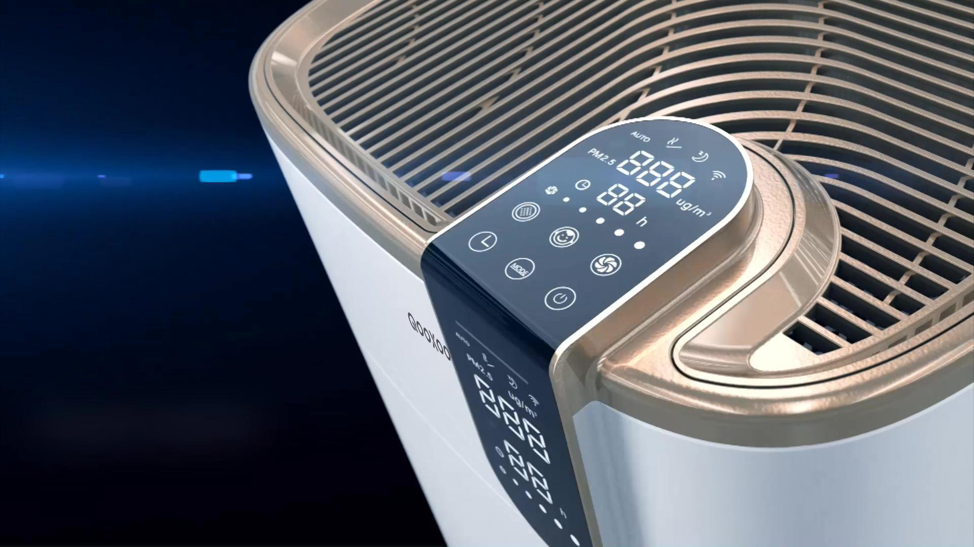 QOOXOO QX Pure 15 Luftreiniger Weiß (0,0 Watt, Raumgröße: 150 m²)